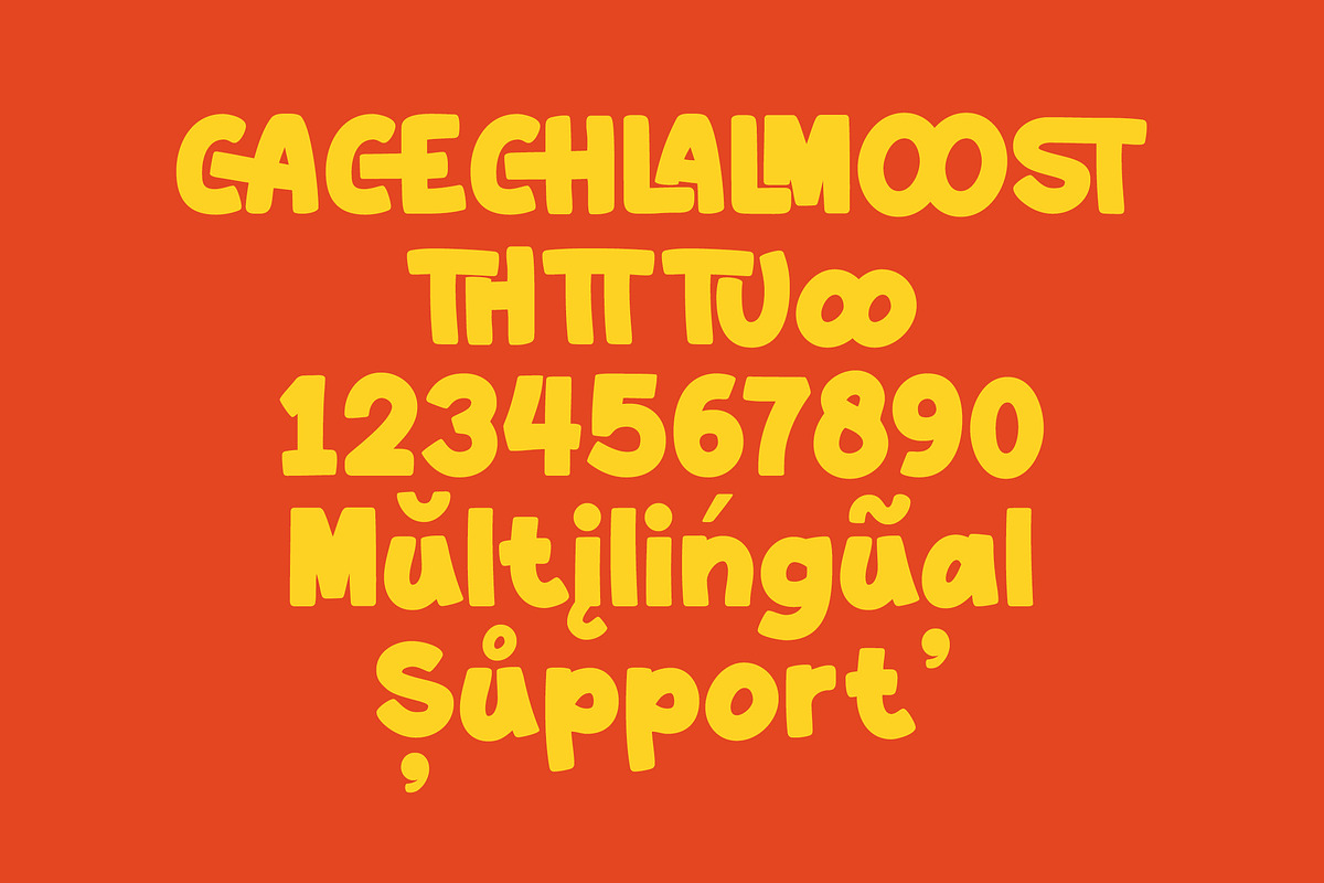 Chubsy Snack – Playful Display Font, a Sans Serif Font by Youthlabs Studio (Photo 11 of 12)