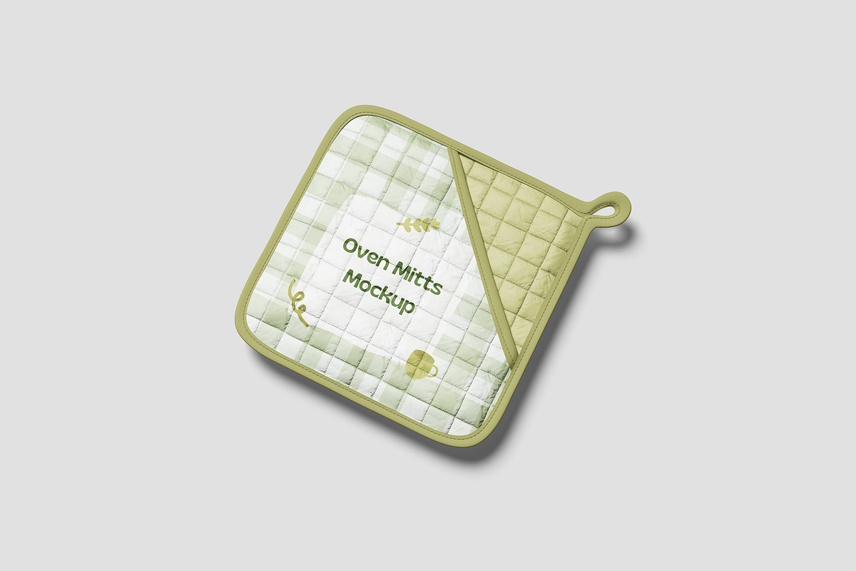 Oven Mitts Mockup, a Product Mockup by Hazzpro_Std (Photo 2 of 5)