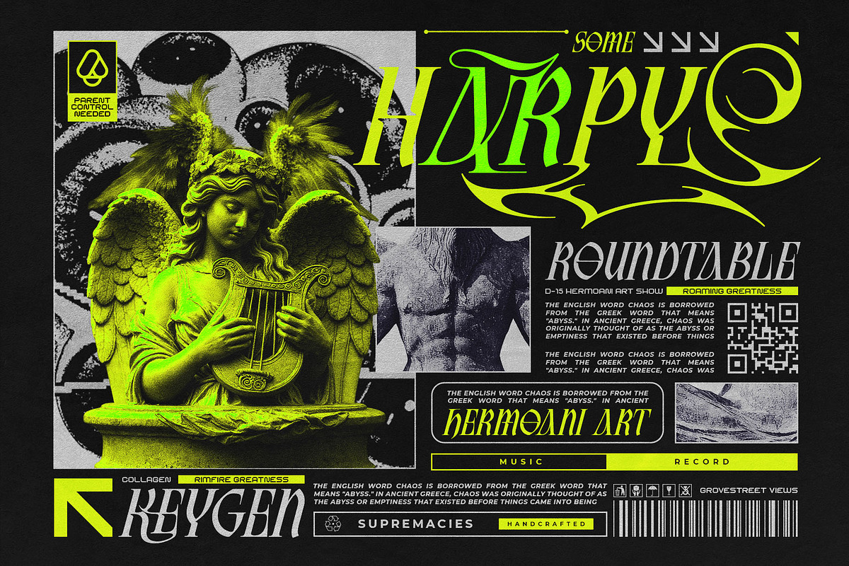 Katalis Seraph Typeface, a Blackletter Font by alit design (Photo 6 of 20)