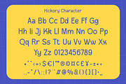 Hickory – Modern Sans Serif Typeface, a Sans Serif Font by MERCI STUDIO (Thumbnail 8 of 9)