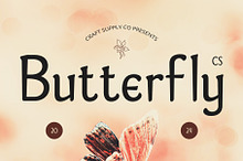 CS Butterfly – Greek Font