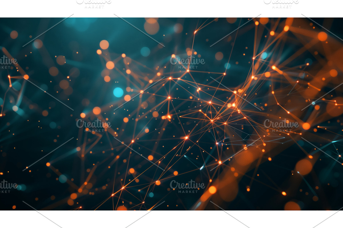 Abstract Technology Background, a Technology Illustration by CREATIVEDEF