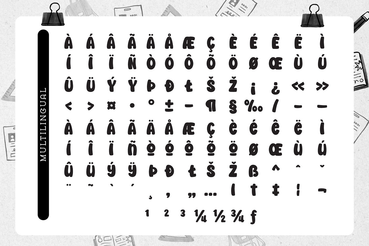 Fox Bling Font, a Handwritten Font by Fox7 By Rattana (Photo 8 of 9)
