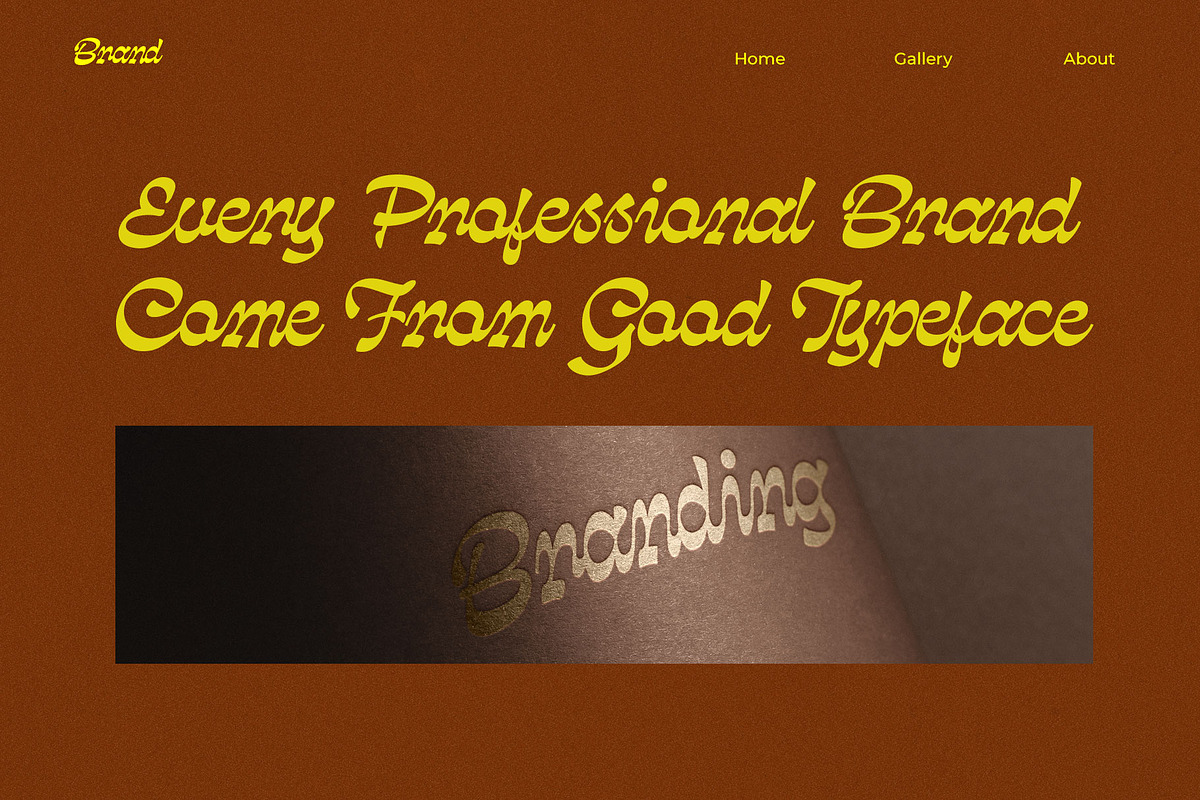 Balleya Vintage Script Font, a Script Font by RantautypeStudio (Photo 2 of 17)
