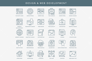 SEO Outline Icons