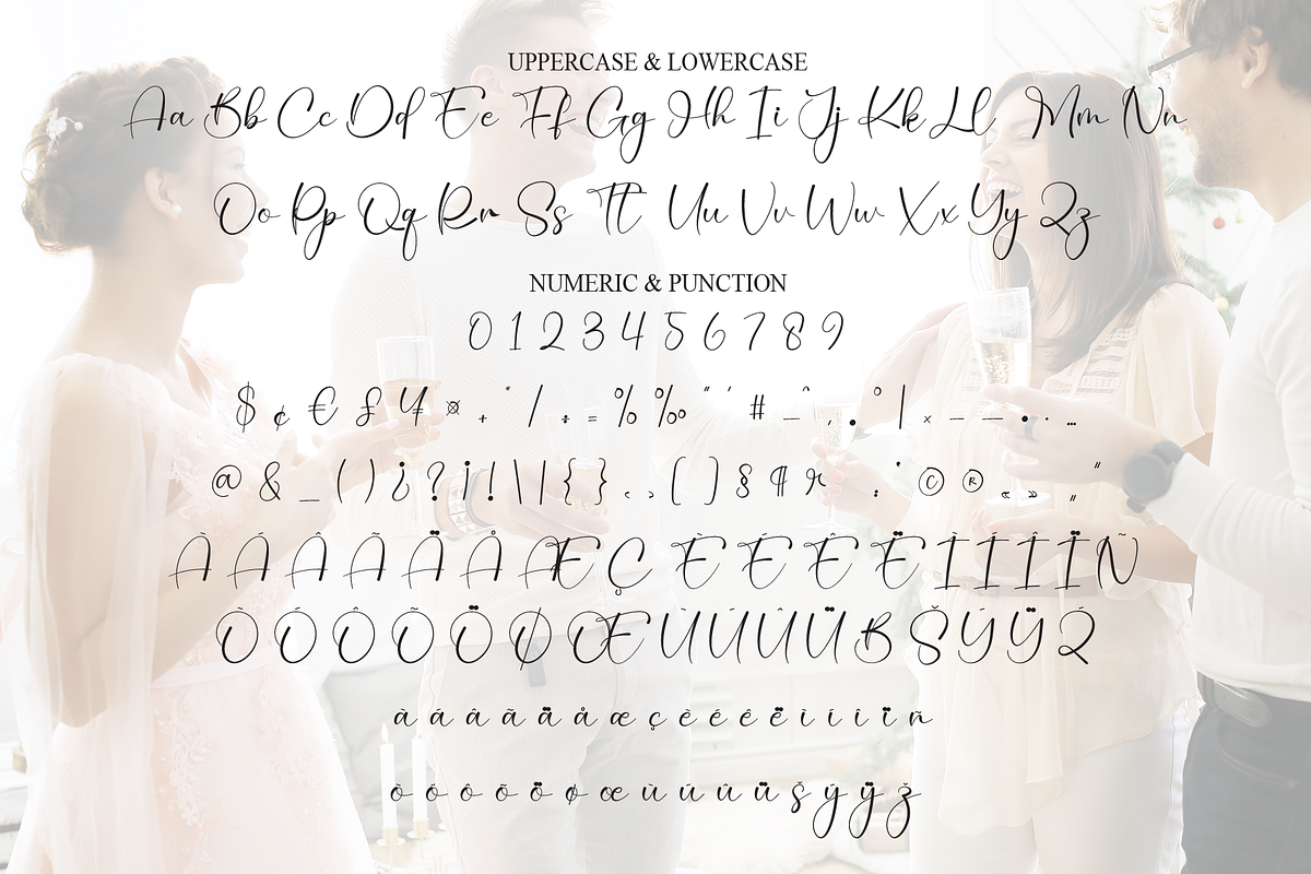 Simple Party | Script Font, a Handwritten Font by Scratchones (Photo 7 of 8)