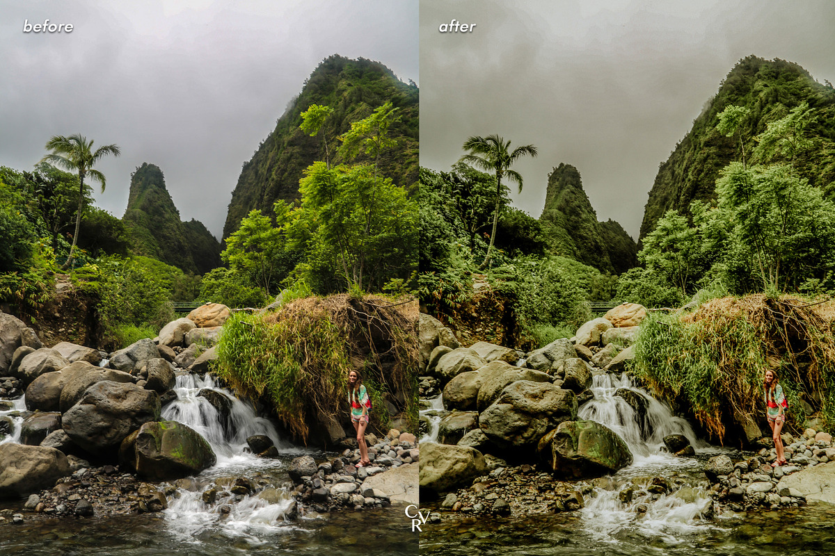 10 Deep Green Lightroom Presets, a Preset Add-On by CVR Presets (Photo 4 of 7)