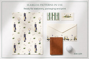 Golf Club Watercolor Collection, a Sport Illustration by WatercolorElena (Thumbnail 10 of 13)