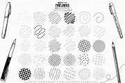 Procreate Fine Liner Brushes, a Brush Add-On by LaurenceVArtiste (Thumbnail 3 of 5)