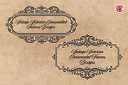 Vintage Victorian Ornamental Frames, a Decorative Illustration by C-Kav (Thumbnail 5 of 7)
