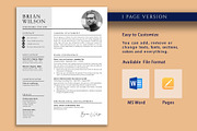 Professional Resume Template Pack, a Resume Template by VictoriousVita (Thumbnail 2 of 8)