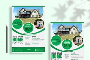 Real-estate Business Flyer Design