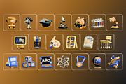Student Tools 3D Illustration Pack, an Object 3D Model by Haps Space (Thumbnail 4 of 4)