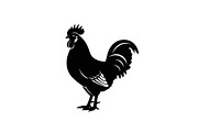Rooster Chicken Silhouette Vector Bu, an Illustration by Designs_River (Thumbnail 2 of 51)