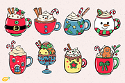 Christmas Drinks PNG Clipart Bundle, a Food Illustration by LemonDesign (Thumbnail 3 of 3)