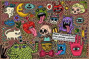 Wandering Mandala Procreate Inkers, a Brush Add-On by Heather Green Designs (Thumbnail 2 of 13)