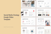 Social Media Strategy Google Slides, a Presentation Template by CreativityForest (Thumbnail 1 of 16)