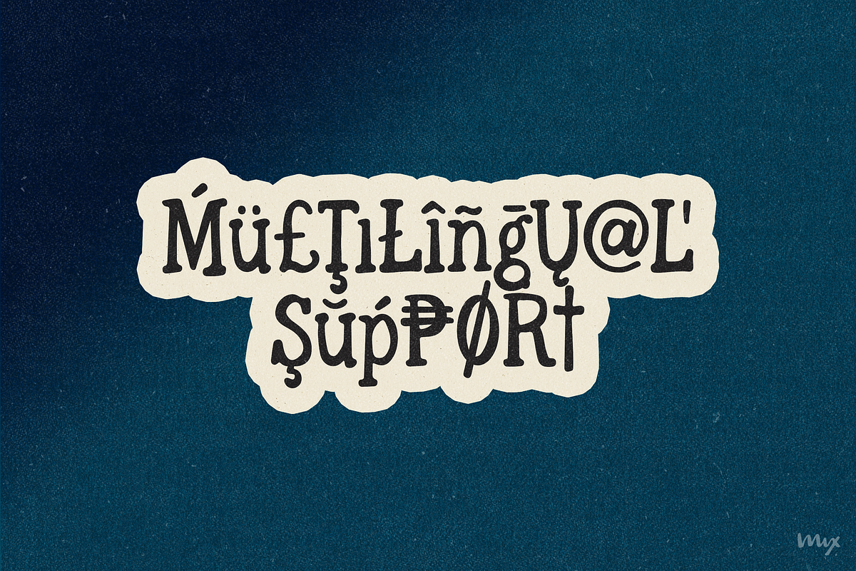 Moonrise Mystic — A Witchy Font Trio, a Serif Font by Mix Fonts (Photo 4 of 10)