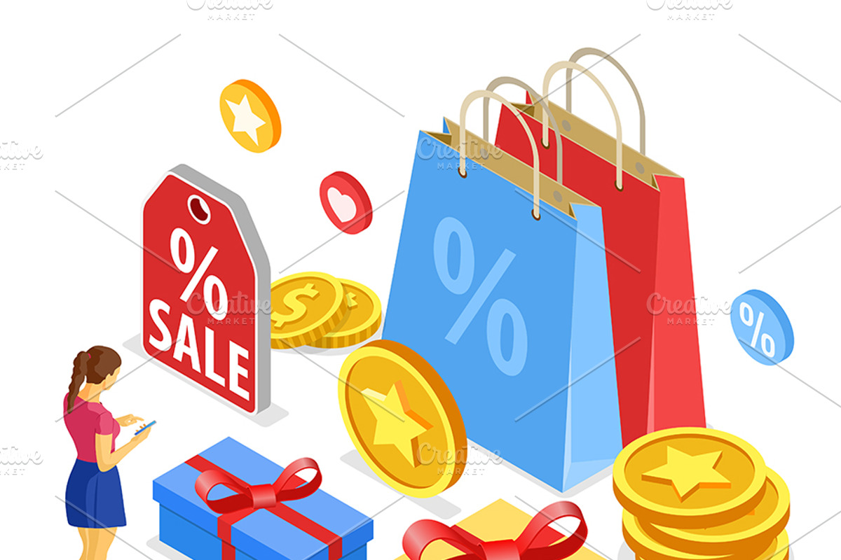 Online Internet Shopping Delivery, a Finance Illustration by TAlex (Photo 6 of 6)