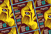 Lion Indie Rock Flyer, a Flyer Template by ashenterprise (Thumbnail 3 of 3)
