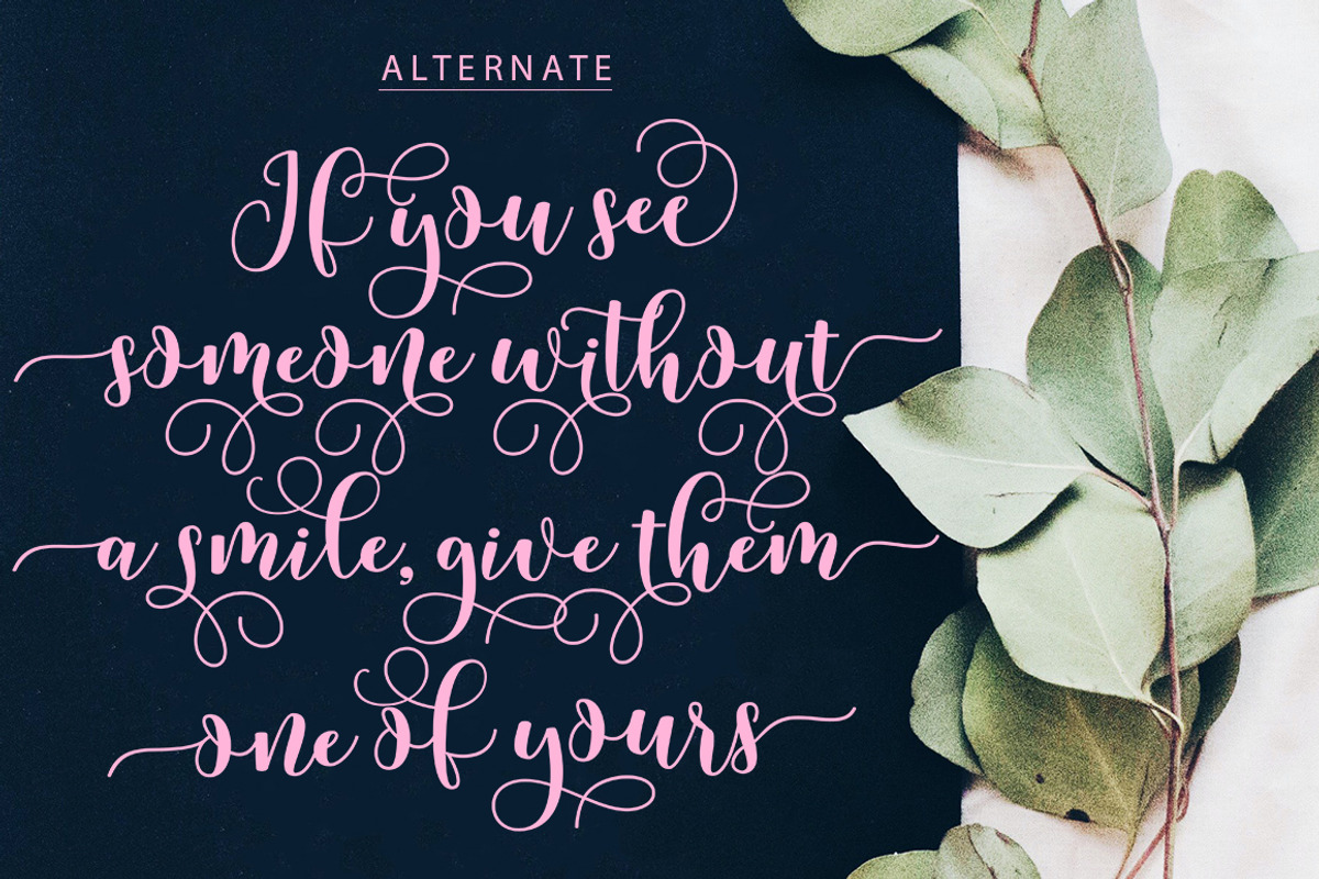 Sabang Script, a Script Font by Typehill
