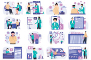 Medical and Healthcare Icons Pack., an Illustration by Vector Portal (Thumbnail 3 of 4)