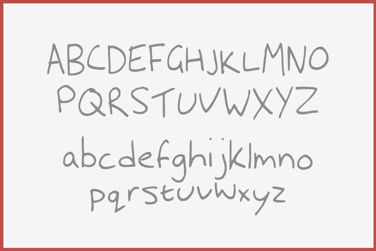 Georgey Font preview 2