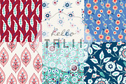 Iznik Digital Paper, a Pattern Graphic by Hello Talii (Thumbnail 2 of 3)