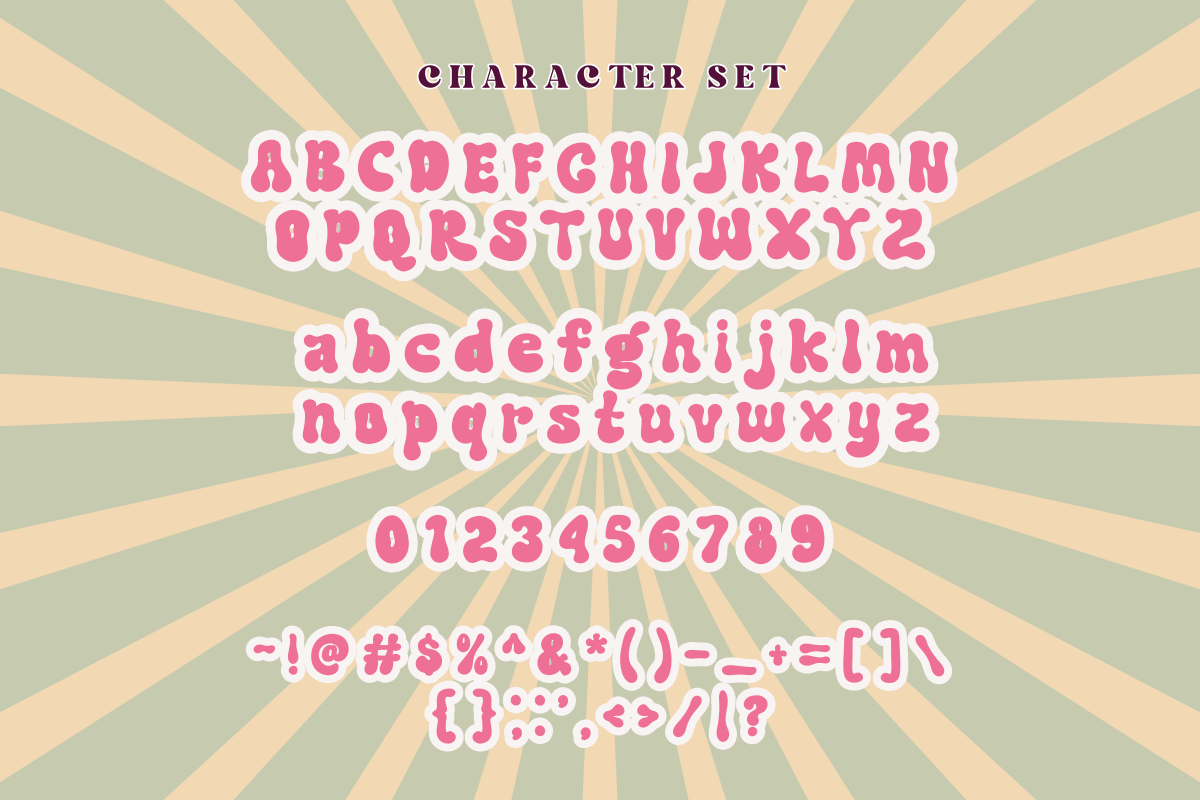 Magic Retro, a Handwritten Font by SaktiAvellin (Photo 5 of 8)