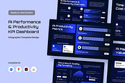 AI KPI Dashboard Infographic, a Work Illustration by twinstd (Thumbnail 1 of 5)