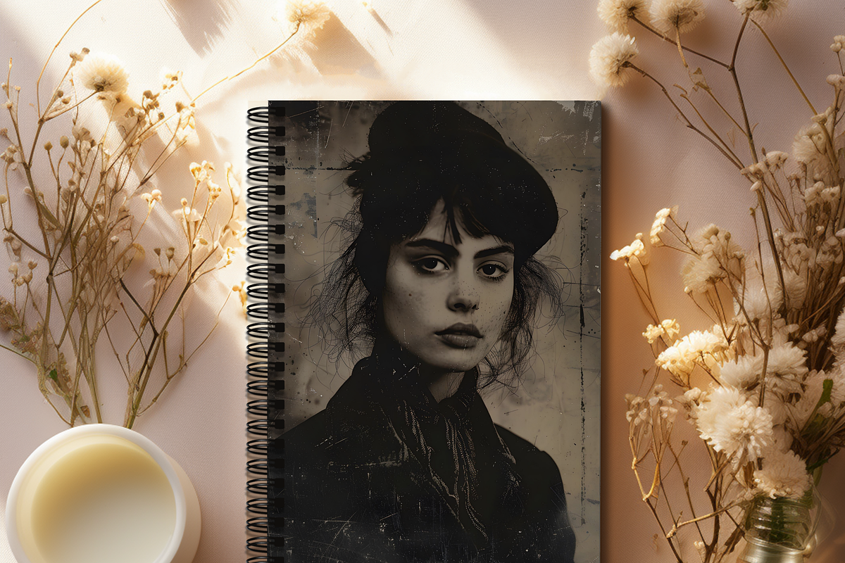VINTAGE REALISTIC PORTRAITS, a Person Illustration by Daring Digies (Photo 10 of 10)