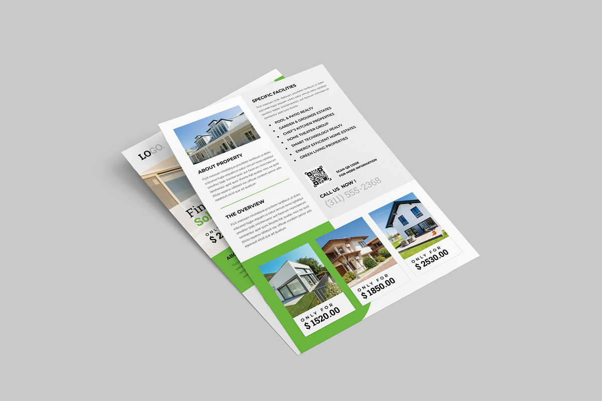 Realstate Properties Flyer Template preview 5