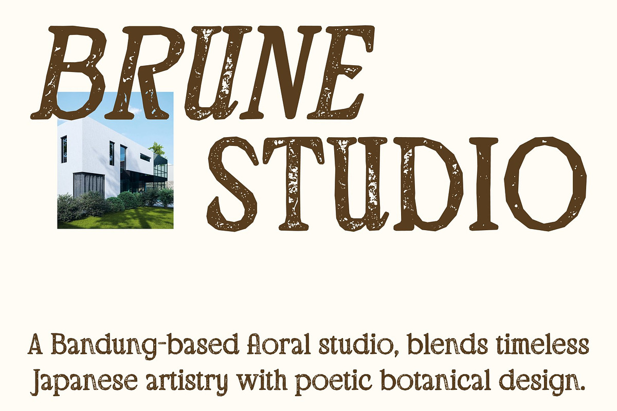 CS Gisele Stamp, a Serif Font by Craft Supply Co. (Photo 6 of 8)
