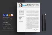 Resume CV, a Resume Template by graphicforest (Thumbnail 2 of 5)