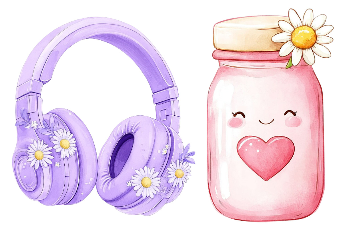 Kawaii Back to School Clipart Bundle, a Seasonal Illustration by CitraGraphics (Photo 4 of 4)