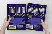 Modern Graduation Invitation, a Flyer Template by Annora Studio (Thumbnail 3 of 6)