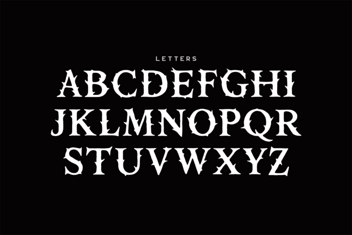 Thorn Typeface, a Serif Font by Tugcu Design Co. (Photo 2 of 3)