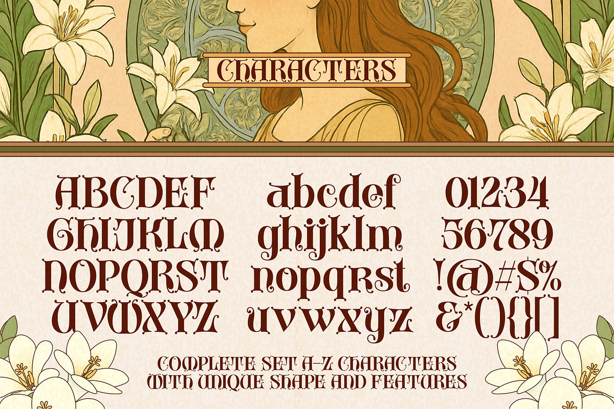 Grand Malon Typeface, a Serif Font by alit design (Photo 2 of 17)