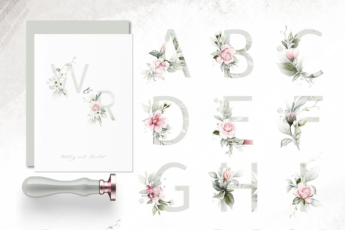 Botanical Watercolor Bundle | 4-in-1, an Illustration by Karma (Photo 18 of 20)