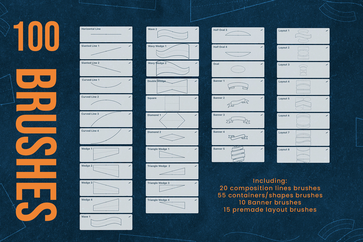 Lettering Grids Procreate Brushes, a Brush Add-On by shannonlayne (Photo 5 of 5)