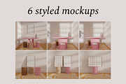 Modern Frame Mockup Bundle CECIL, a Print Template by Bonumo (Thumbnail 3 of 11)