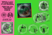 MAXIMUM FLEX - 7 Flexi-disc Mock-up, a Merchandise Mockup by Jordan Warren Visuals (Thumbnail 6 of 6)