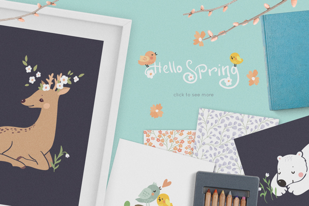 Spring collection, an Animal Illustration by Magic & Dreams (Photo 4 of 6)