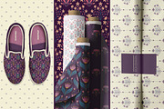 Bohemian Floral Pattern Collection, a Graphic by Asya Melkonyan Patterns (Thumbnail 8 of 15)