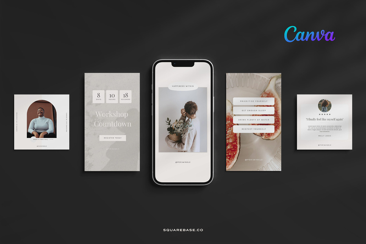 Canva Templates for Coaches, a Social Media Template by Squarebase Templates (Photo 4 of 5)