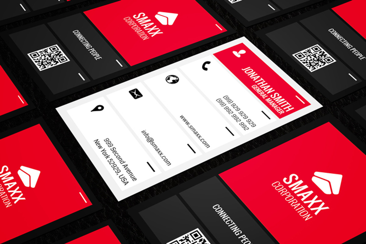 Modern Corporate Business Card CM007, a Business Card Template by annozio (Photo 4 of 4)
