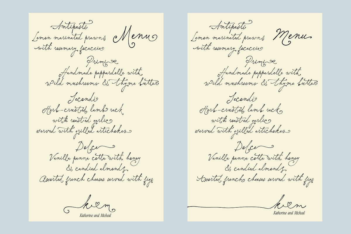 Elisabeth Darlington with Bows, a Script Font by PeachCreme (Photo 12 of 22)