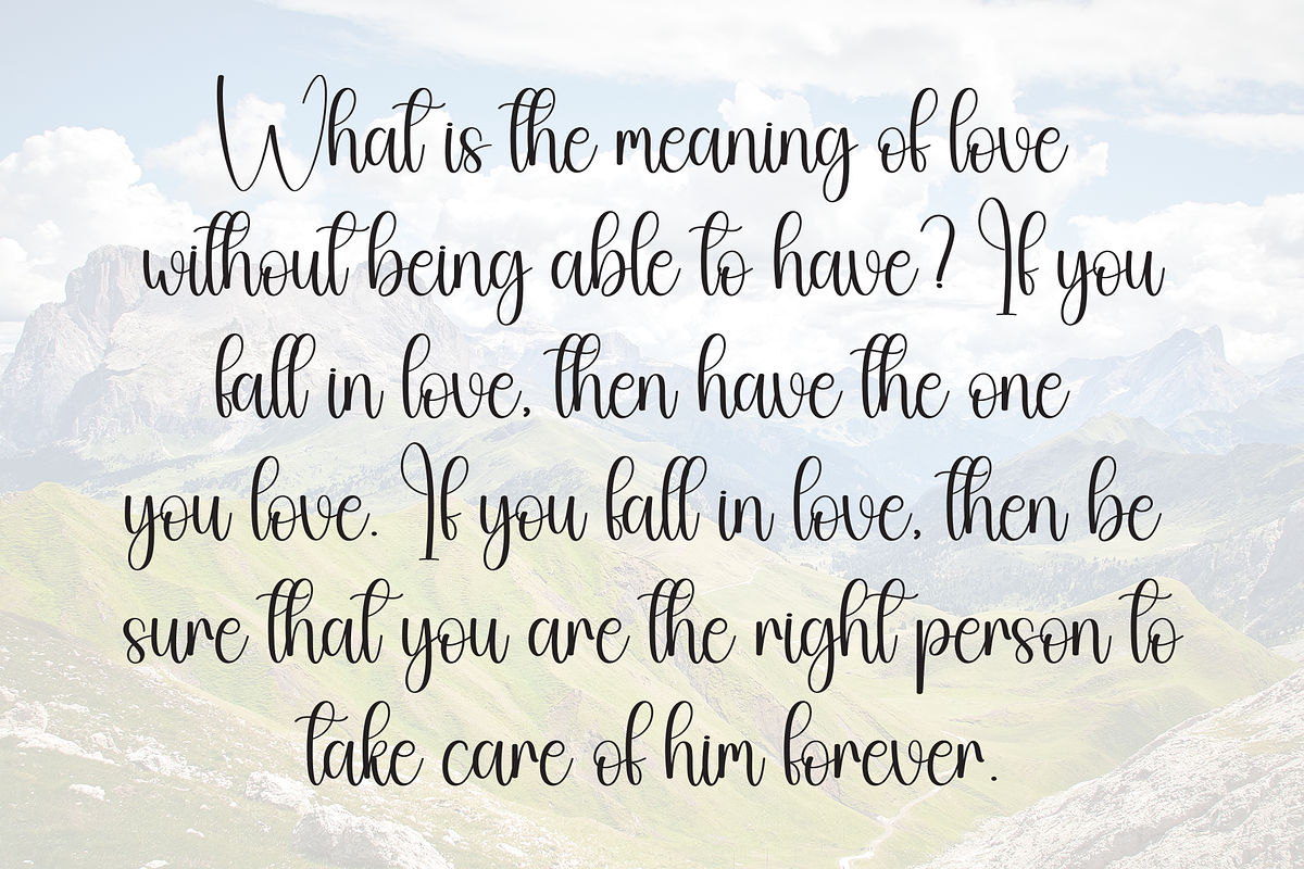 Mickey | Script Font, a Handwritten Font by Scratchones (Photo 6 of 9)