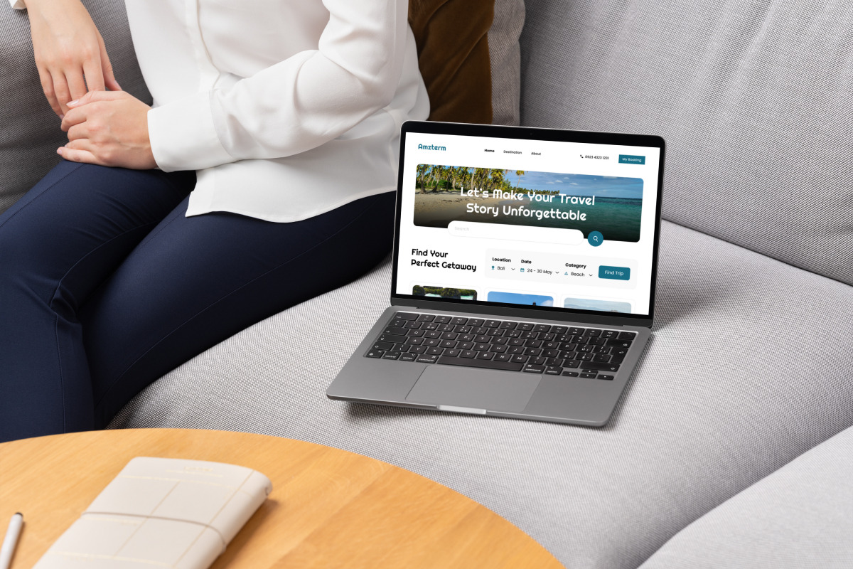 Adventure Travel Landing Page Layout, a Landing Page Template by twinstd (Photo 5 of 5)