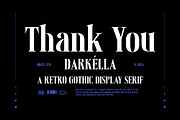 Darkella – Retro Gothic Display, a Serif Font by Drizy (Thumbnail 10 of 10)